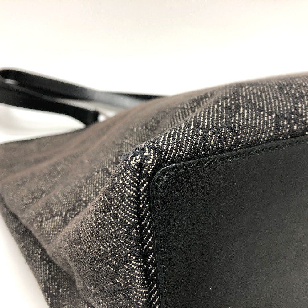 GUCCI Tote Bag 31243 GG canvas black GG canvas
