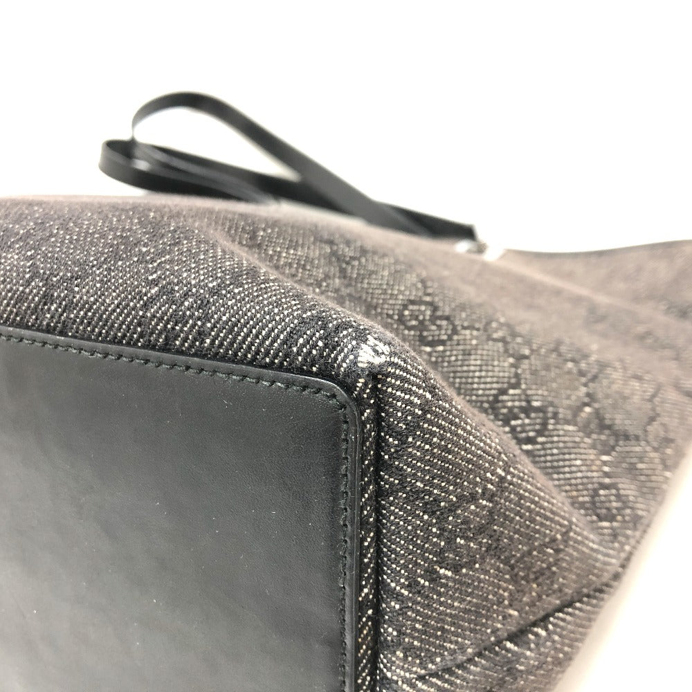 GUCCI Tote Bag 31243 GG canvas black GG canvas