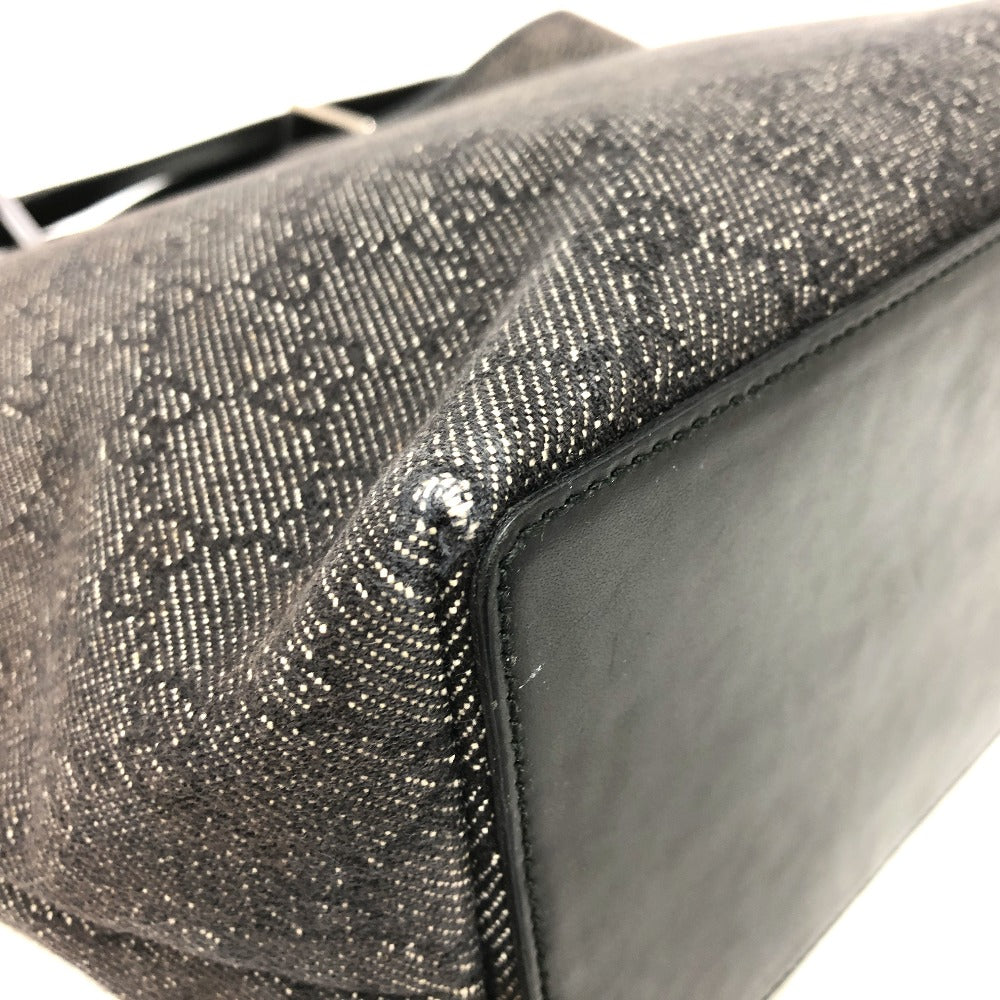 GUCCI Tote Bag 31243 GG canvas black GG canvas