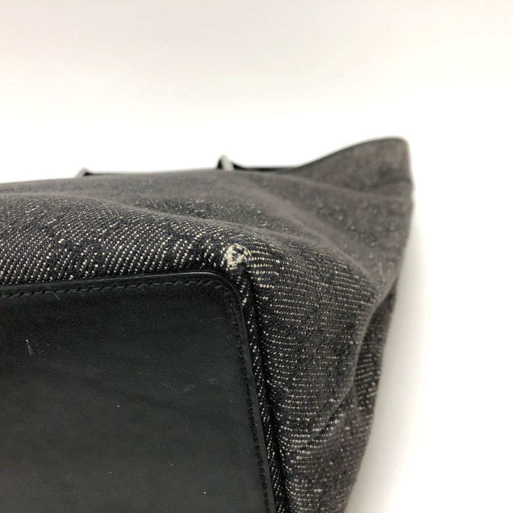 GUCCI Tote Bag 31243 GG canvas black GG canvas
