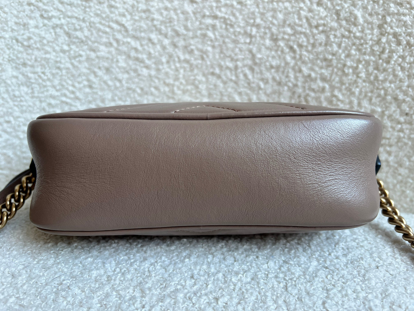 Gucci GG Dusty Pink Marmont Mini Shoulder Bag (RRP £1,360)