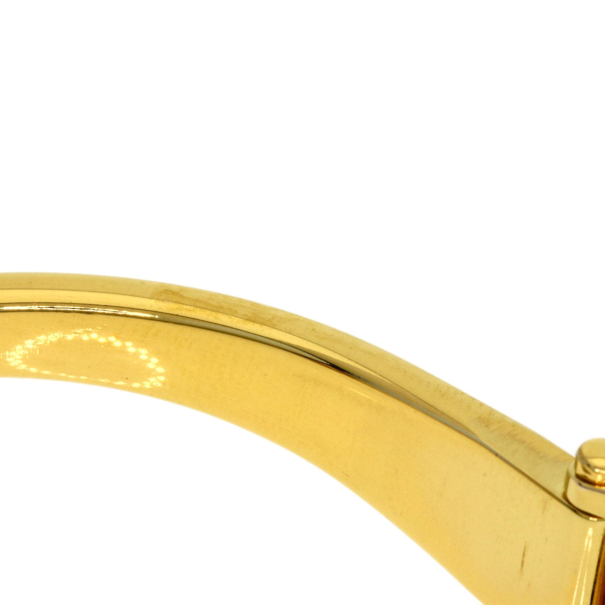 GUCCI Watches Quartz Gold Plated , Gold Plated gold 1500L White shell dial Women Used