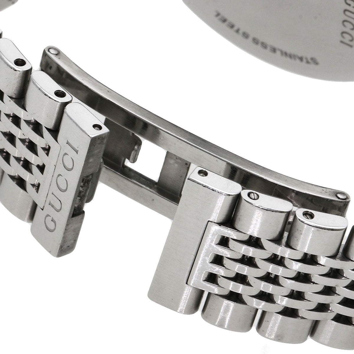 GUCCI Watches Quartz 126.4 Stainless Steel Silver G timeless black dial