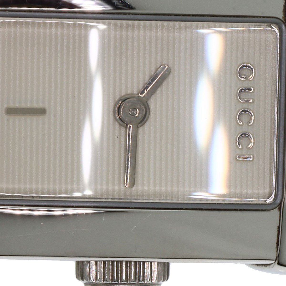 GUCCI Watches Quartz 6800L Stainless Steel, Bamboo Silver Bamboo Silver dial Women Used