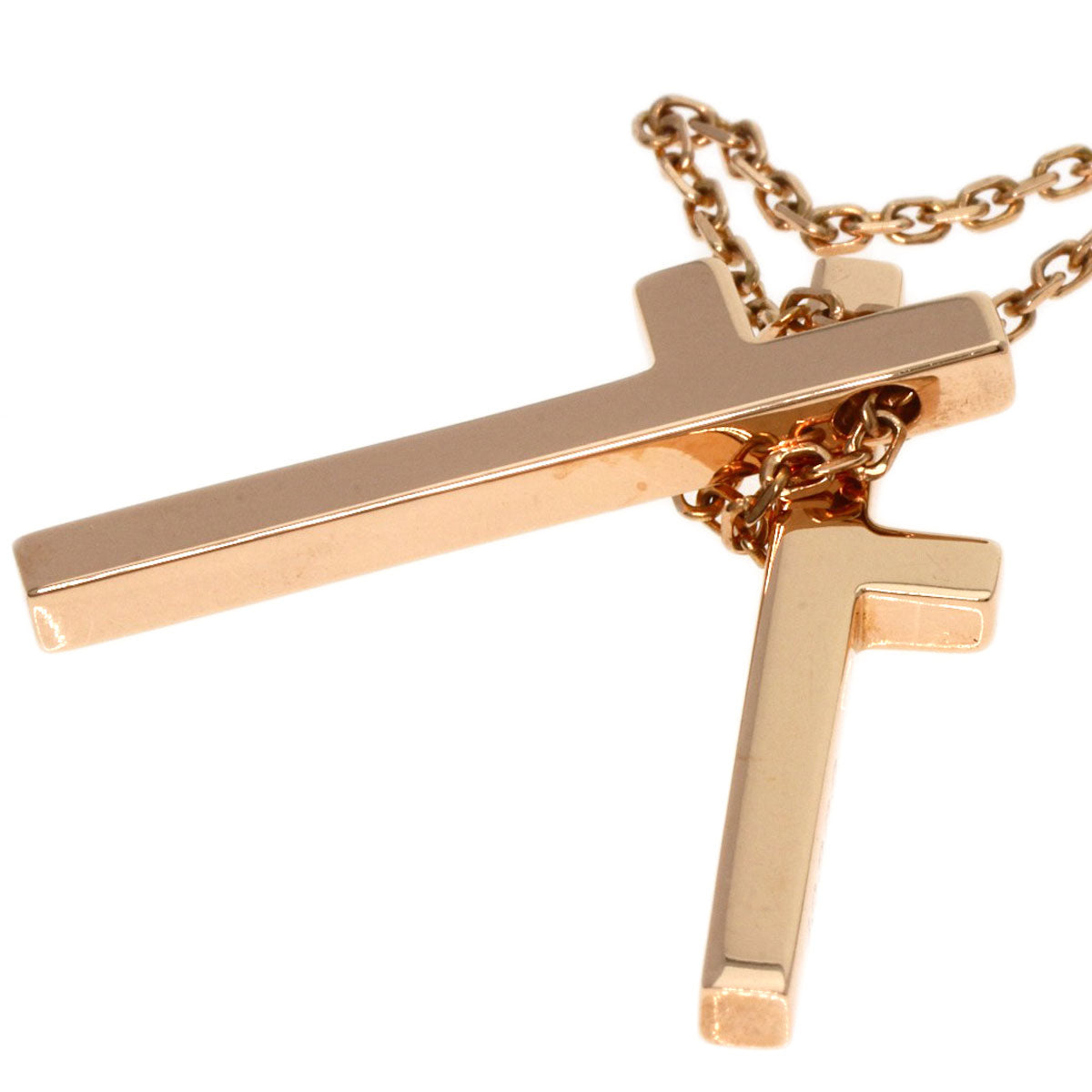 GUCCI Necklace 18K Pink Gold gold Separate cloth Women Used