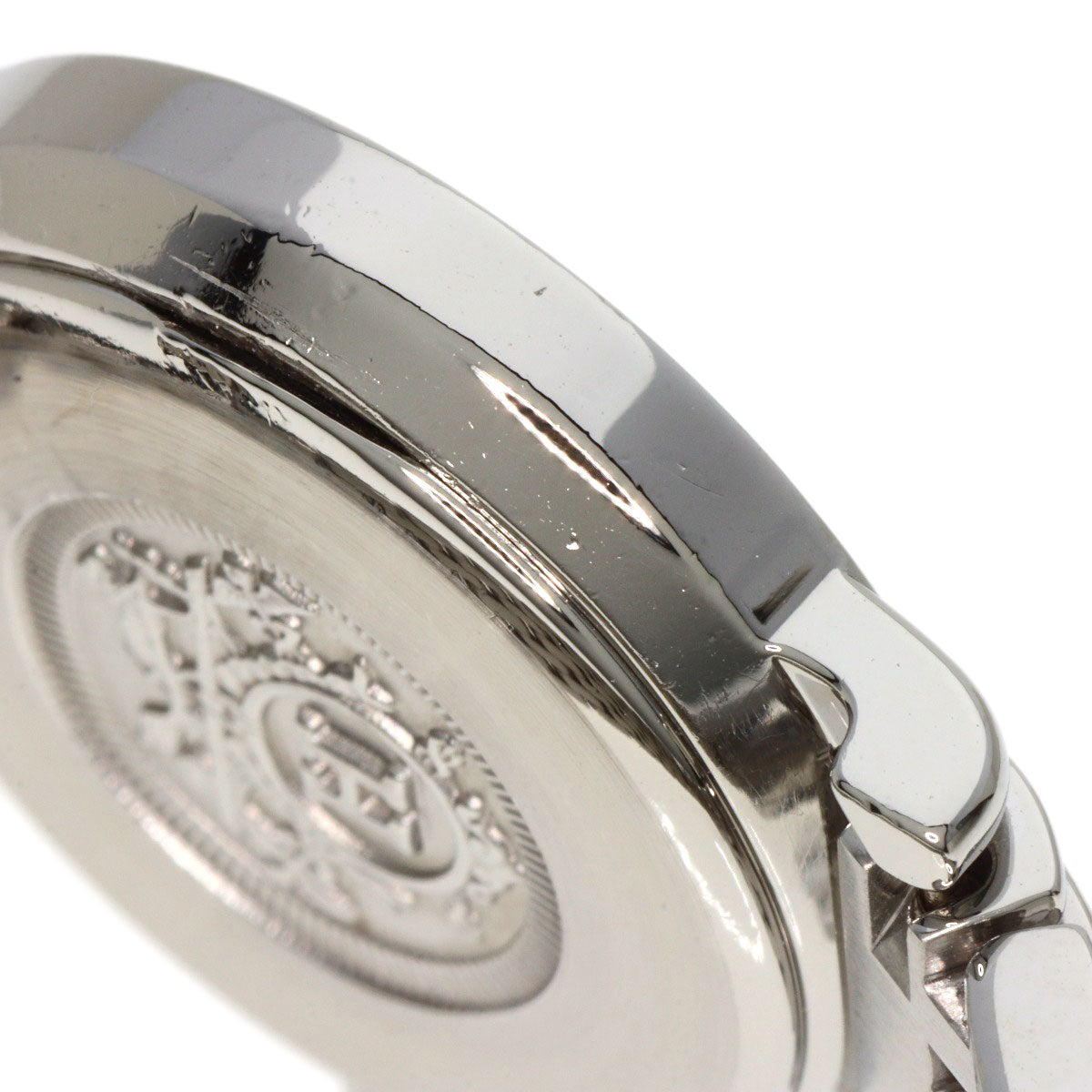HERMES Watches Quartz SE4.220 Stainless Steel , SSxGP gold Serie Ivory dial Women Used