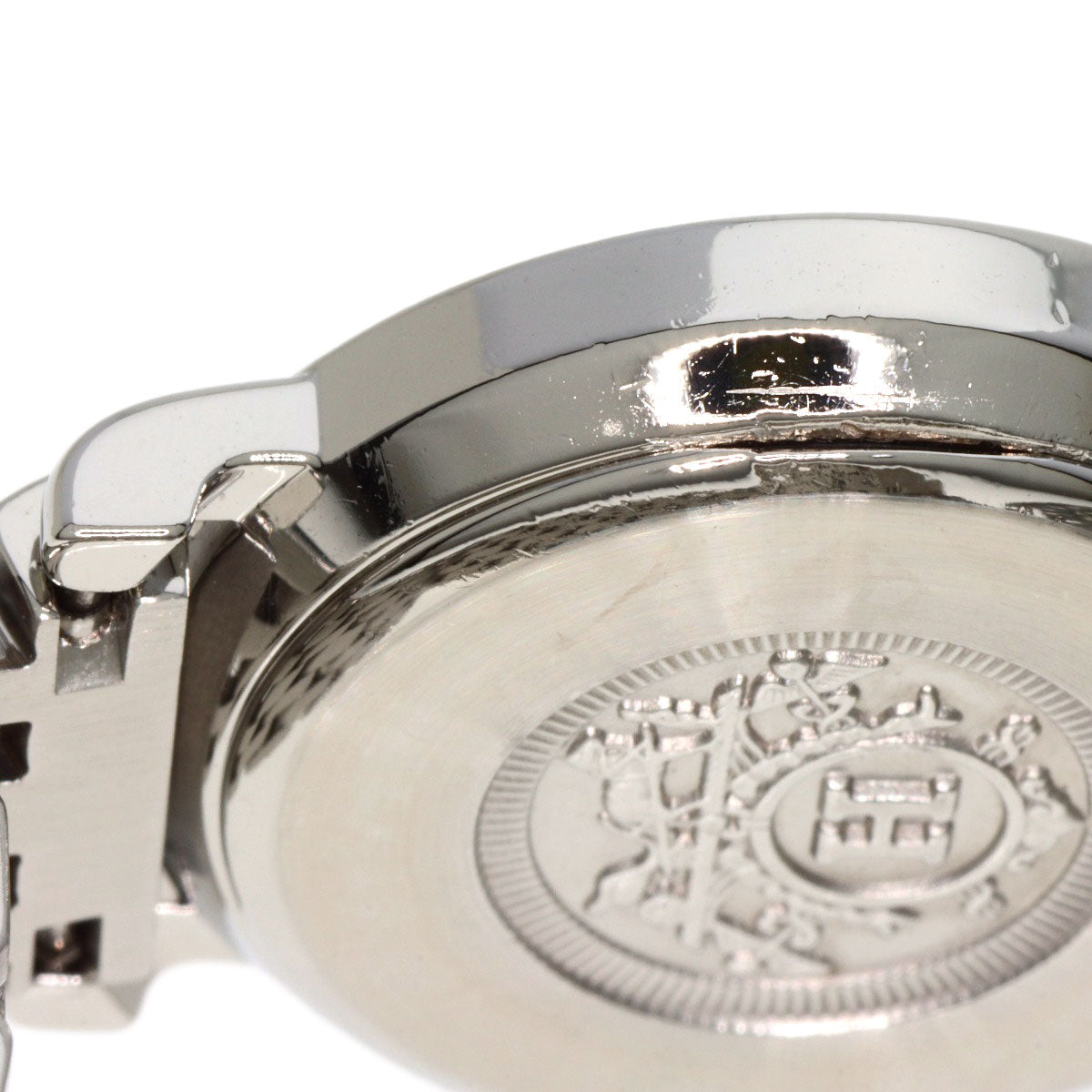 HERMES Watches Quartz SE4.220 Stainless Steel gold Serie Ivory dial