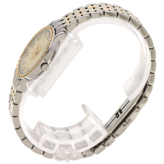 HERMES Watches Quartz SE4.220 Stainless Steel , SSxGP gold Serie Ivory dial Women Used