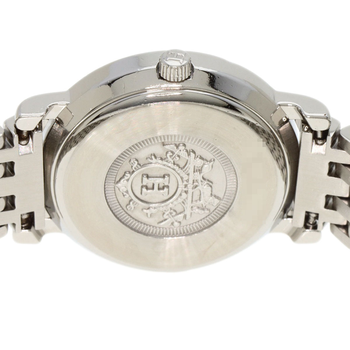 HERMES Watches Quartz SE4.220 Stainless Steel , SSxGP gold Serie Ivory dial Women Used