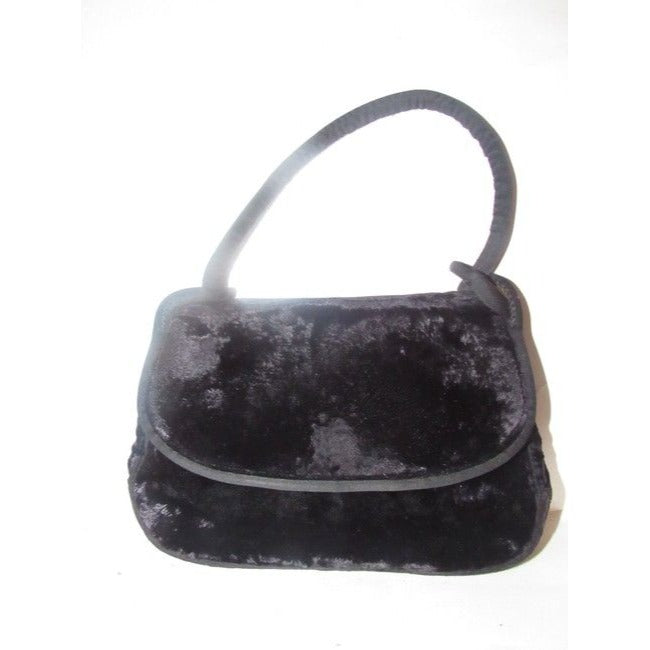 Gucci Vintage Pursesdesigner Purses Black Velvet Shoulder Bag