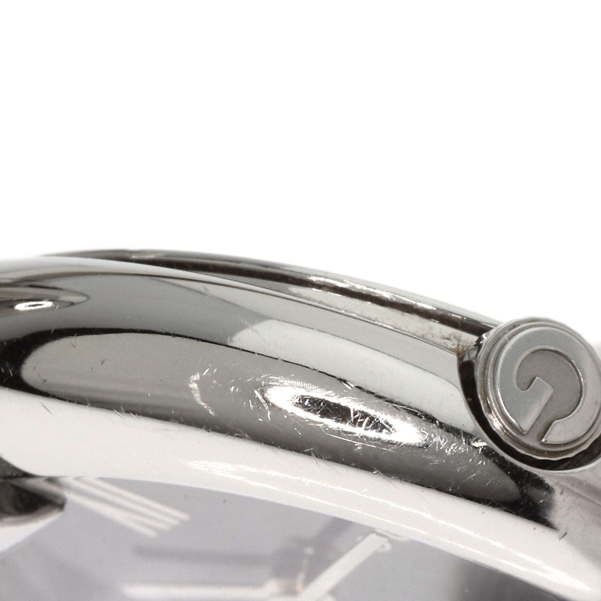 GUCCI Watches Quartz 139.5 Stainless Steel Silver Horsebit Black shell dial