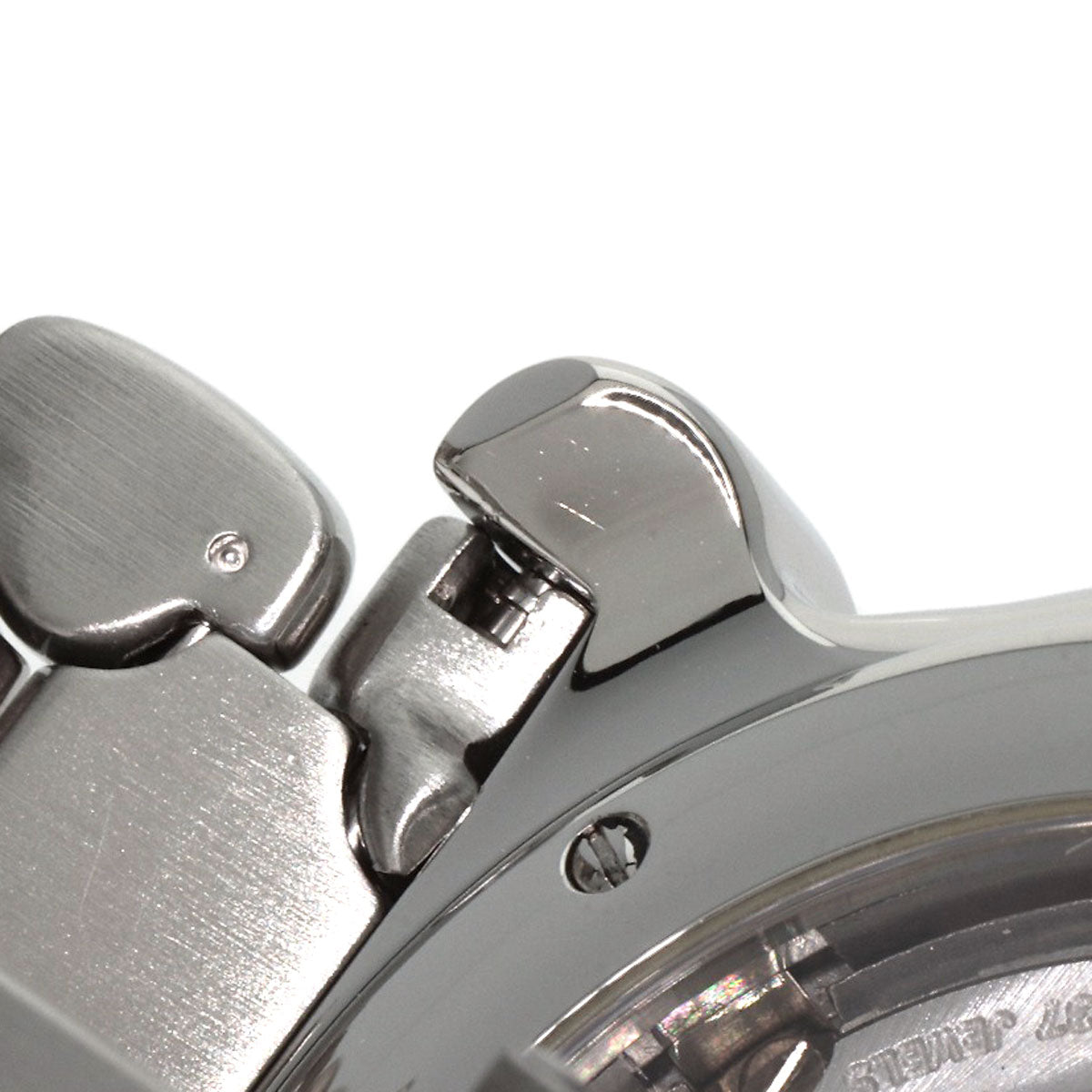 HERMES Watches Mechanical Automatic KP1.910 Stainless Steel , Stainless Steel Silver Ke Plat white dial mens Used