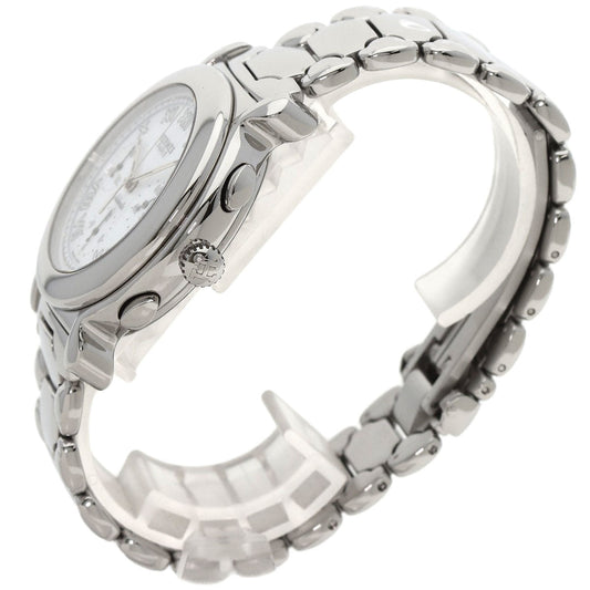 HERMES Watches Mechanical Automatic KP1.910 Stainless Steel , Stainless Steel Silver Ke Plat white dial mens Used