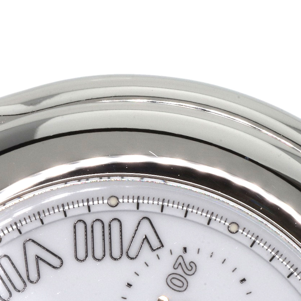 HERMES Watches Mechanical Automatic KP1.910 Stainless Steel , Stainless Steel Silver Ke Plat white dial mens Used