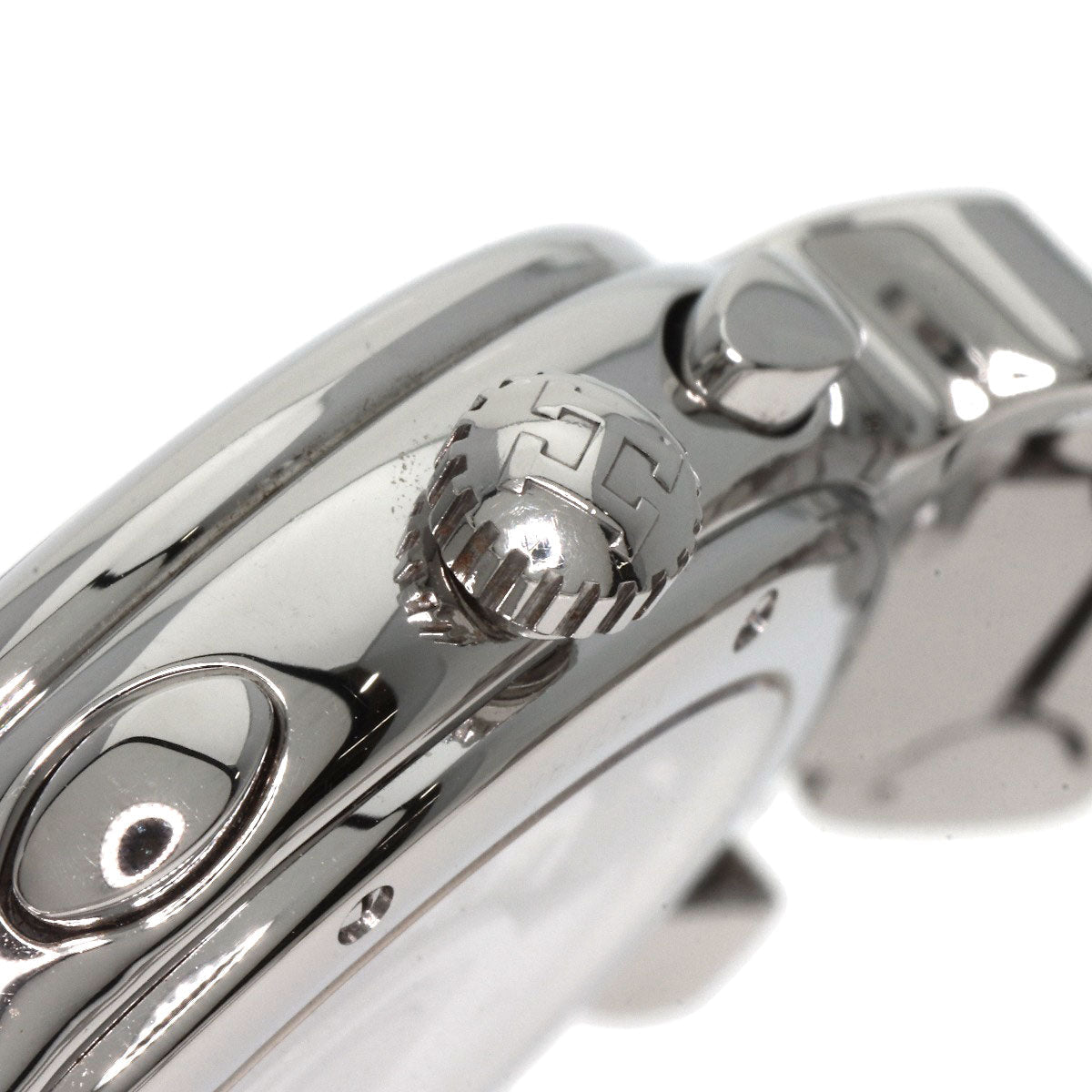 HERMES Watches Mechanical Automatic KP1.910 Stainless Steel , Stainless Steel Silver Ke Plat white dial mens Used