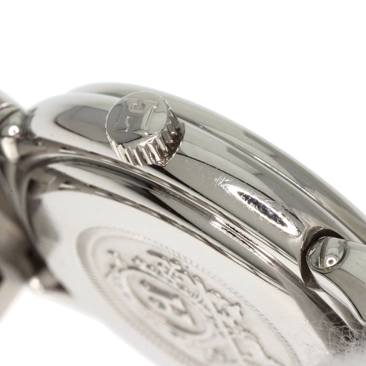 HERMES Watches Quartz PU2.210 Stainless Steel Silver Pullman white dial