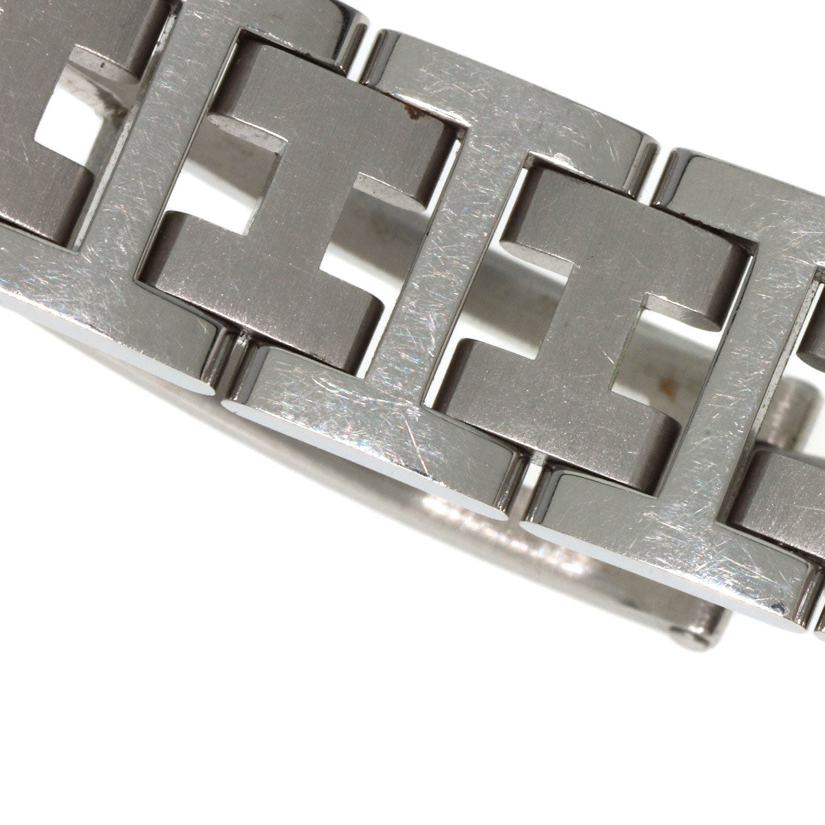 HERMES Watches Quartz PU2.210 Stainless Steel Silver Pullman white dial