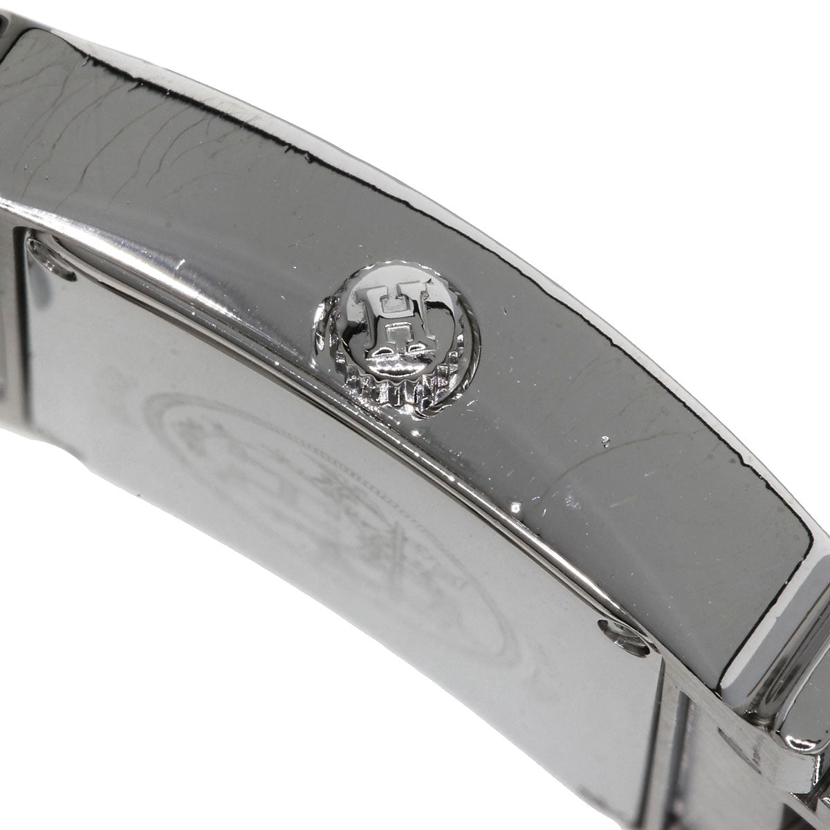 HERMES Watches Quartz HH1.230 Stainless Steel Silver H Watch Bezel Diamond Ivory dial