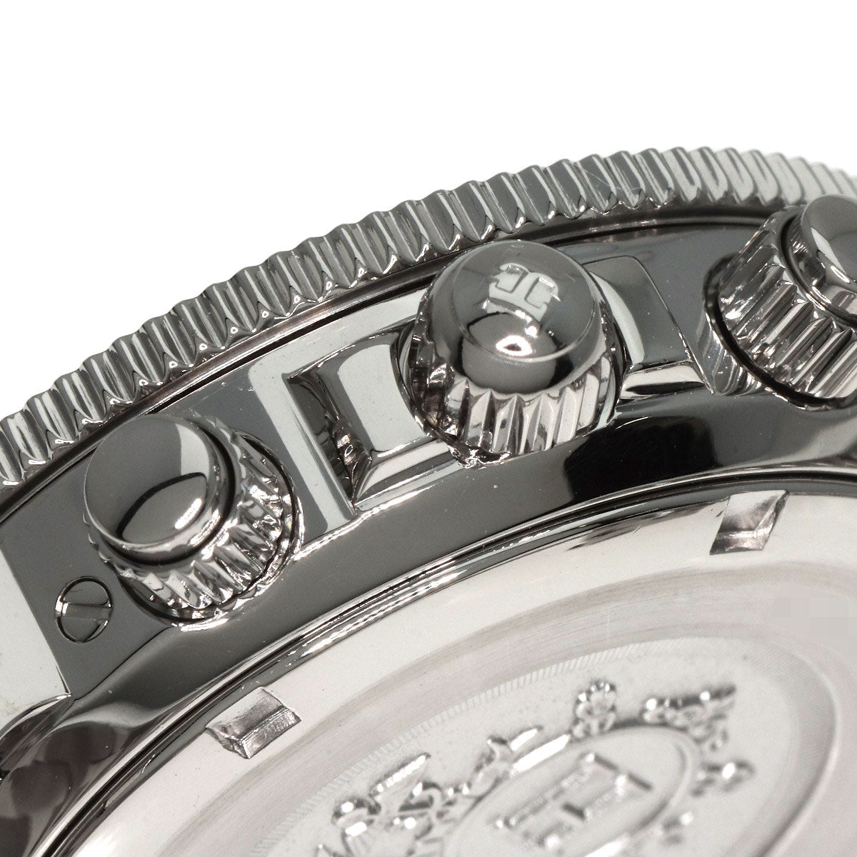 HERMES Watches Quartz CL2.310 Stainless Steel , Stainless Steel Silver Clipper Diver Chronograph black dial Women Used
