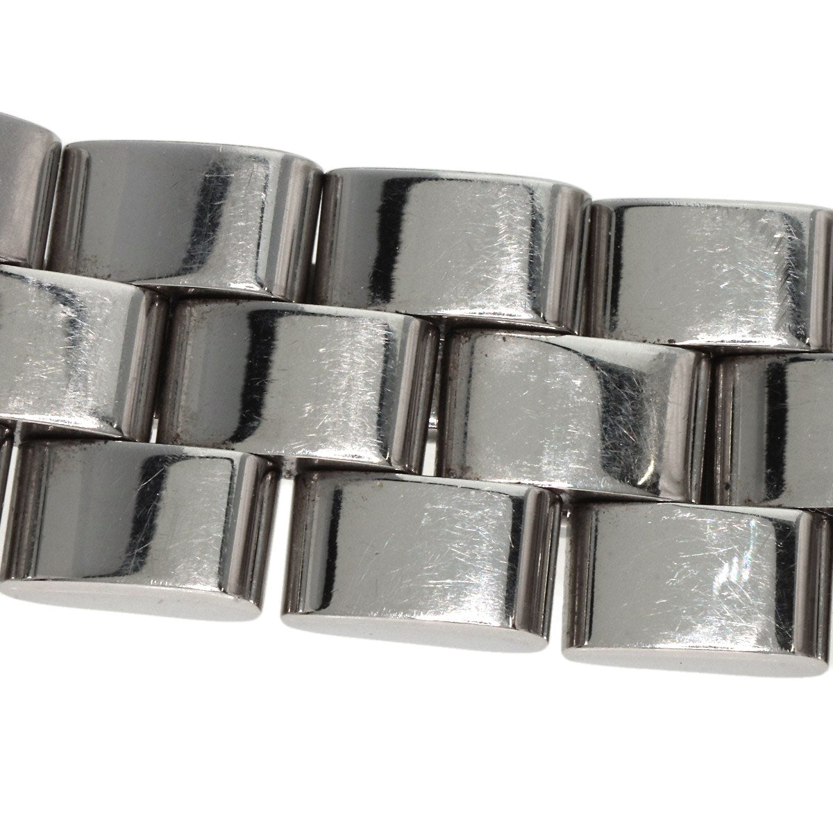 GUCCI Watches Quartz 3600L Stainless Steel , Stainless Steel Silver G Square Silver dial Women Used