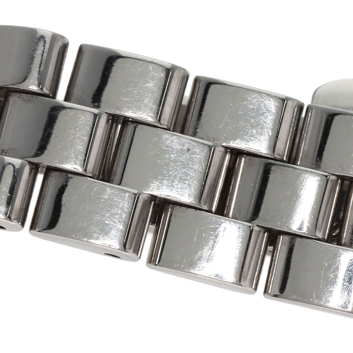 GUCCI Watches Quartz 3600L Stainless Steel , Stainless Steel Silver G Square Silver dial Women Used