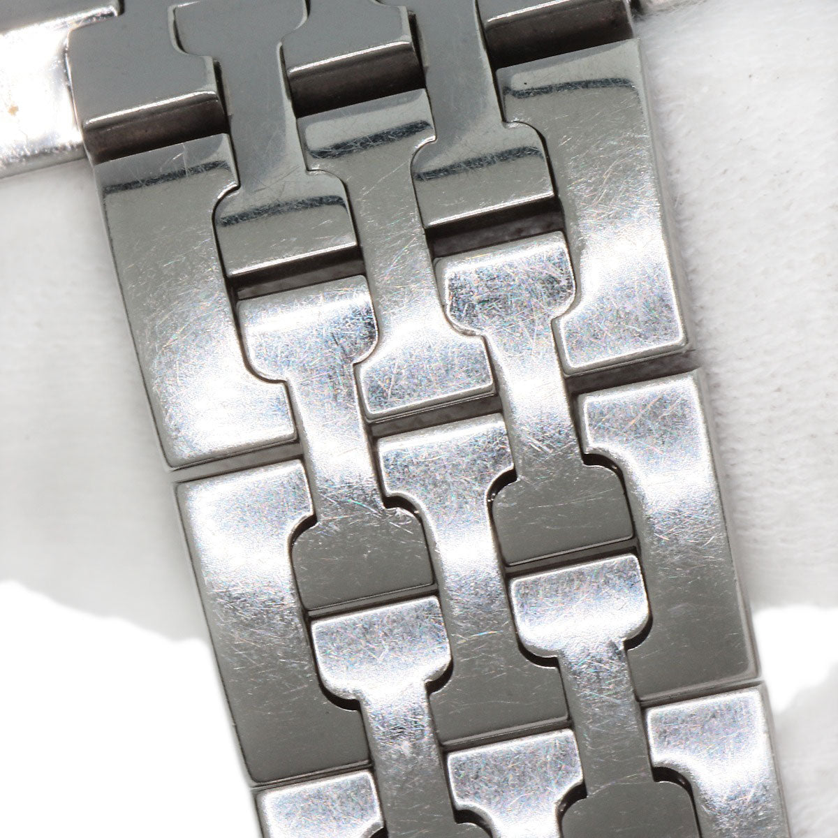 HERMES Watches Quartz HH1.210 Stainless Steel , Stainless Steel Silver H Watch Blue Gene Blue gene dial Women Used