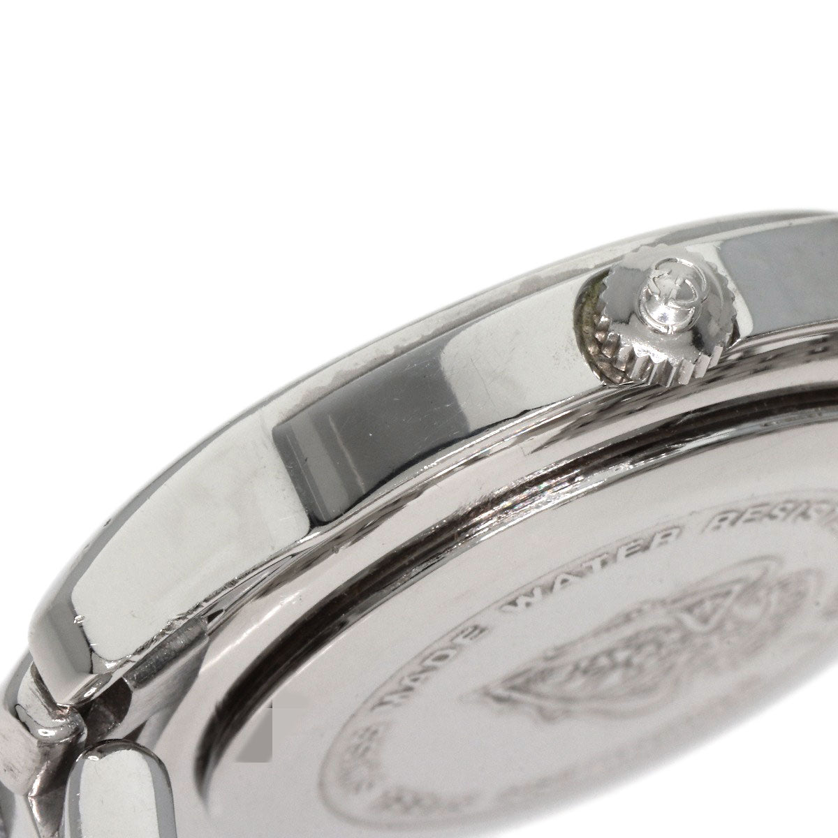 GUCCI Watches Quartz 5500L Stainless Steel , Stainless Steel Silver Round face Silver dial Women Used