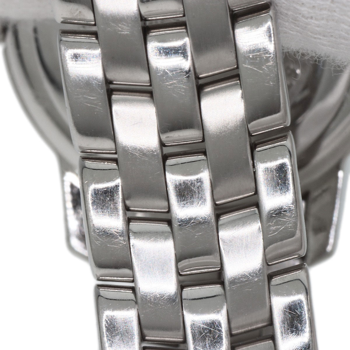 GUCCI Watches Quartz 5500L Stainless Steel , Stainless Steel Silver Round face Silver dial Women Used