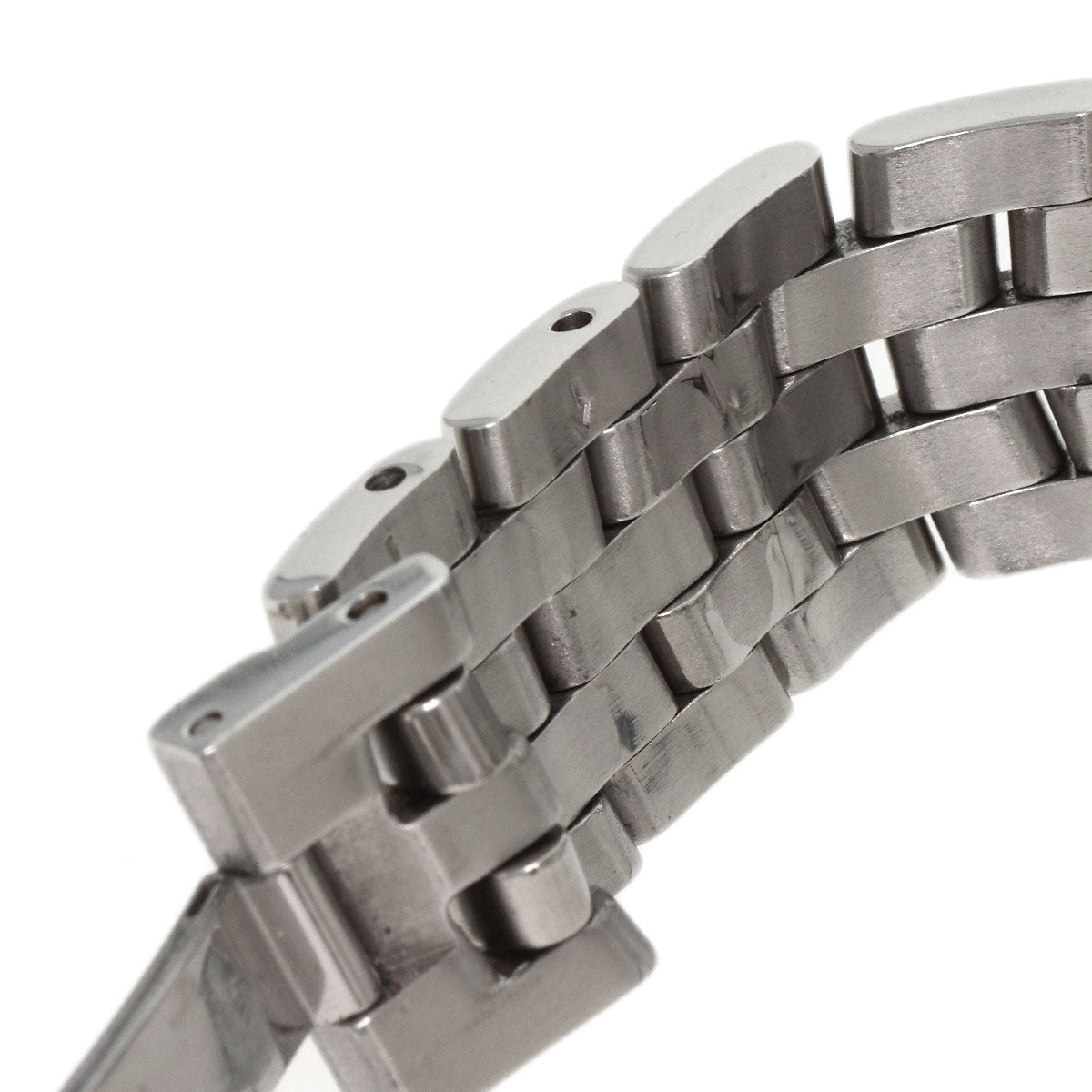 GUCCI Watches Quartz 5500L Stainless Steel , Stainless Steel Silver Round face Silver dial Women Used