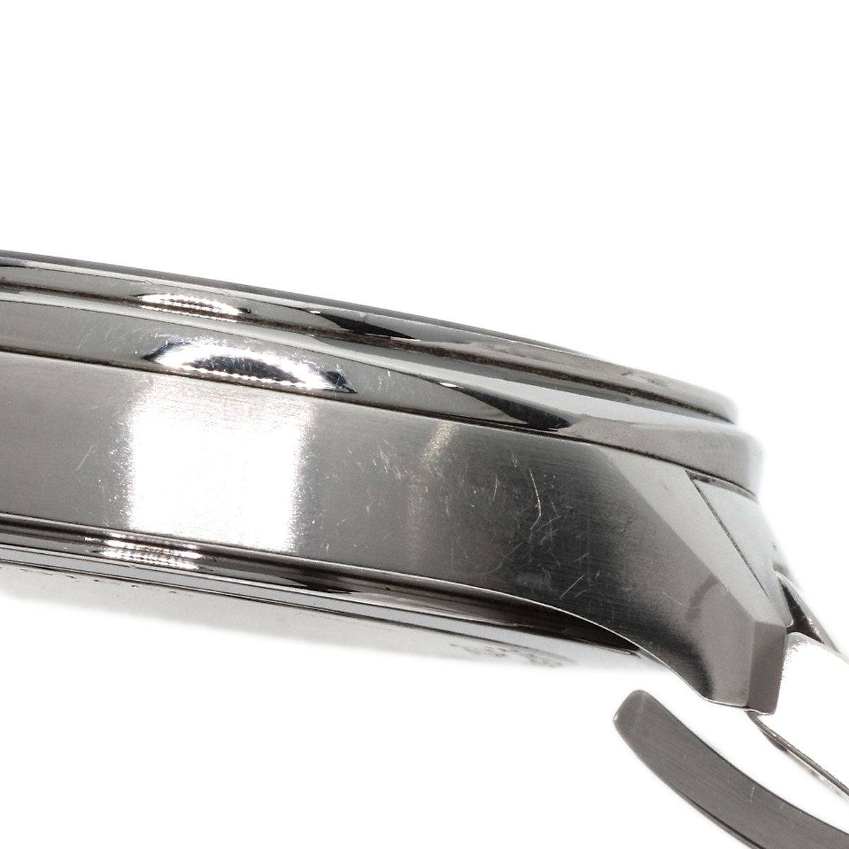 GUCCI Watches Quartz Stainless Steel , Stainless Steel Silver 142.2 black dial mens Used
