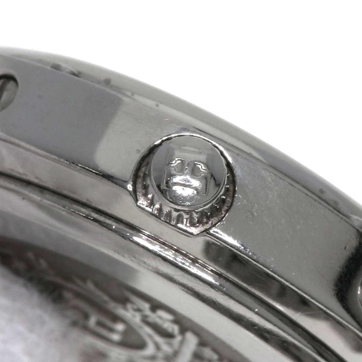 HERMES Watches Quartz CL4.210 Stainless Steel , Stainless Steel Silver Clipper black dial Women Used