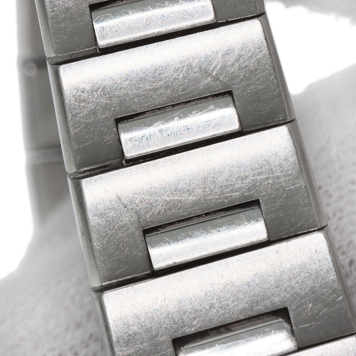 GUCCI Watches Quartz 115.5 Stainless Steel Silver Pantheon black dial