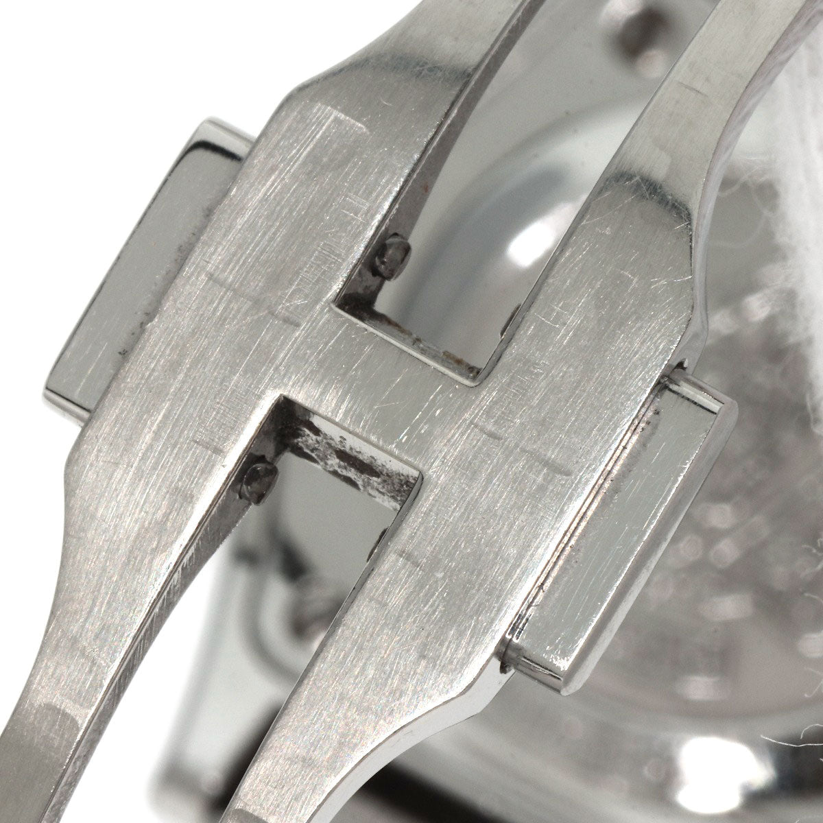 GUCCI Watches Quartz 115.5 Stainless Steel Silver Pantheon black dial
