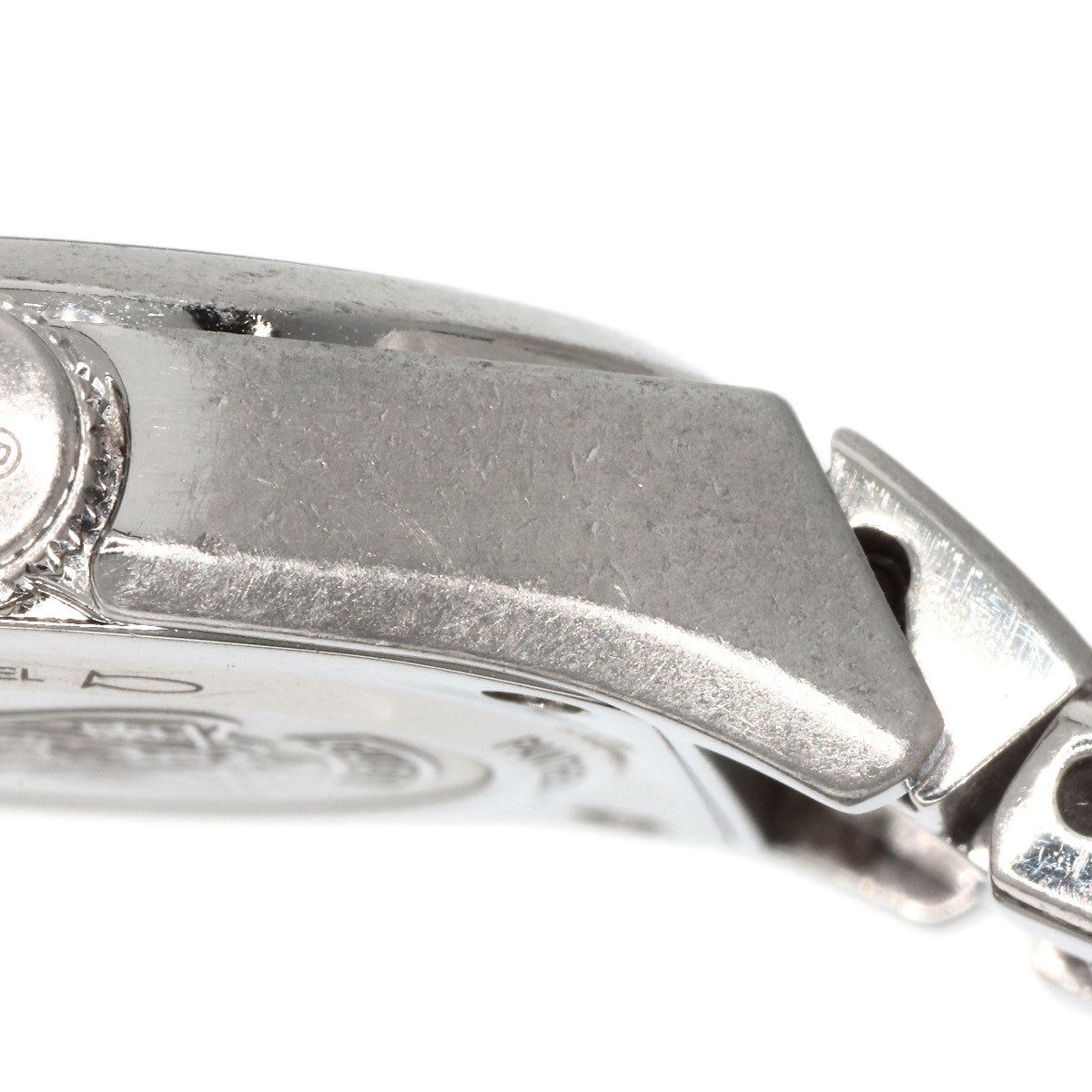 GUCCI Watches Quartz 115.5 Stainless Steel Silver Pantheon black dial