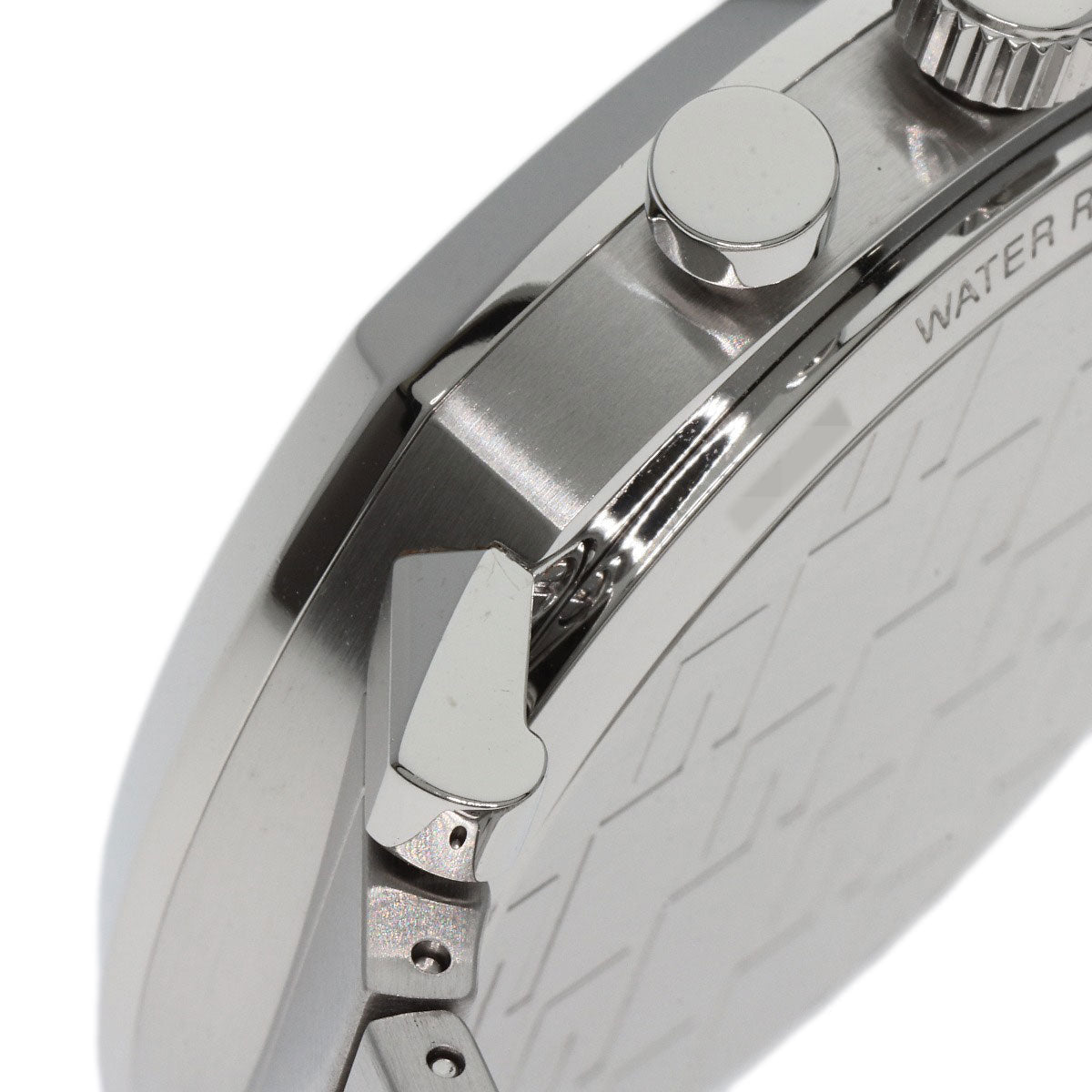 GUCCI Watches Quartz YA157302 Stainless Steel , Stainless Steel Silver Grip Chronograph Silver dial mens Used