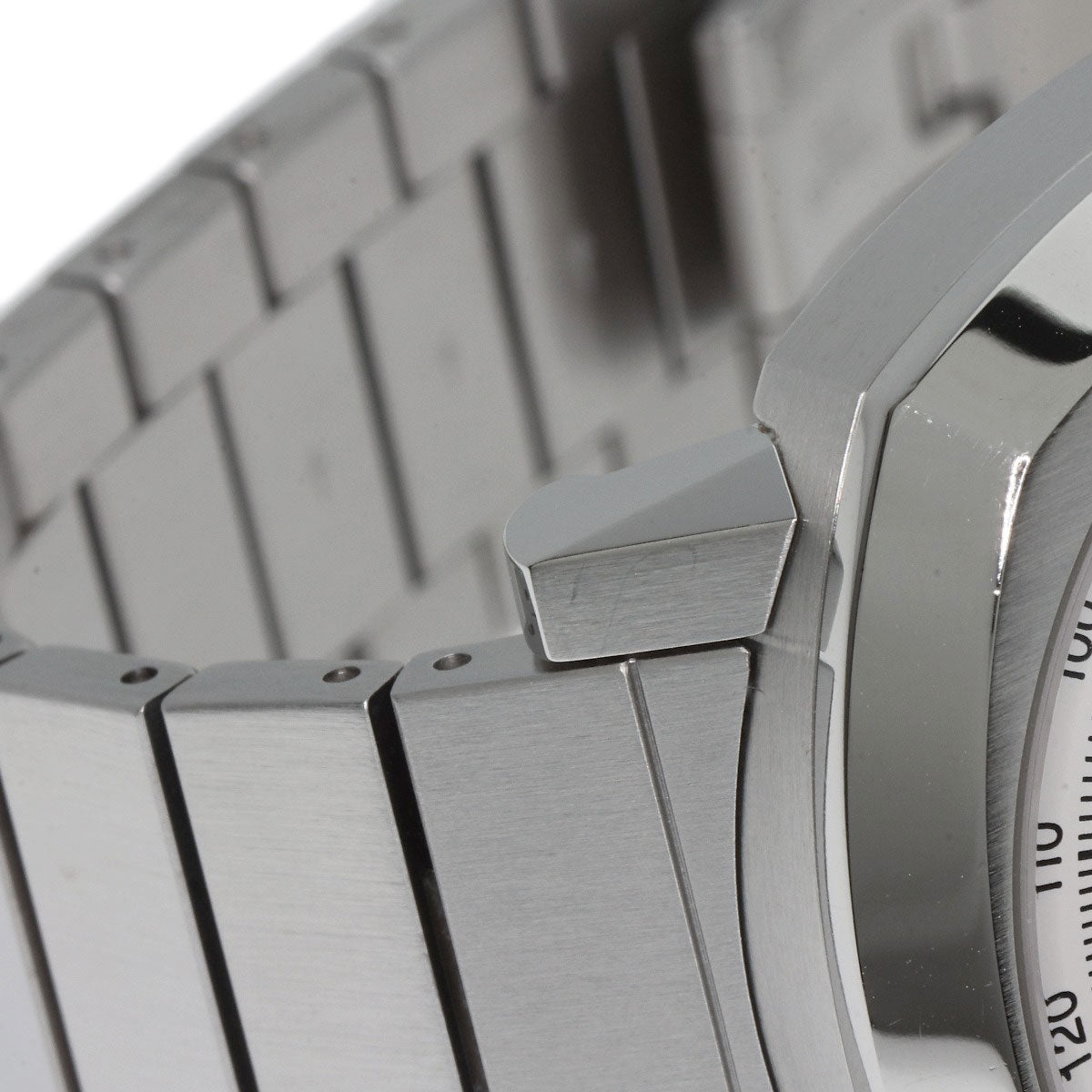 GUCCI Watches Quartz YA157302 Stainless Steel , Stainless Steel Silver Grip Chronograph Silver dial mens Used