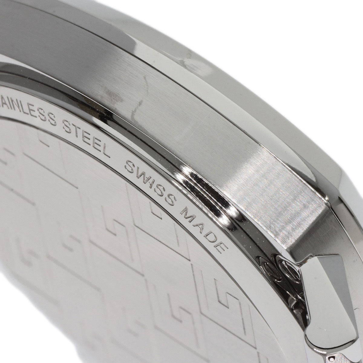 GUCCI Watches Quartz YA157302 Stainless Steel , Stainless Steel Silver Grip Chronograph Silver dial mens Used
