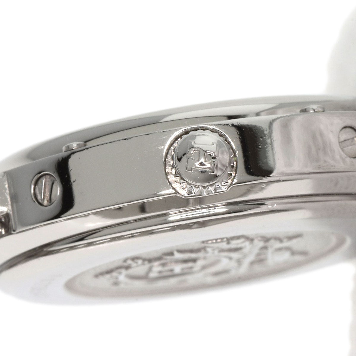 HERMES Watches Quartz CL4.210 Stainless Steel , Stainless Steel Silver Clipper new buckle white dial Women Used