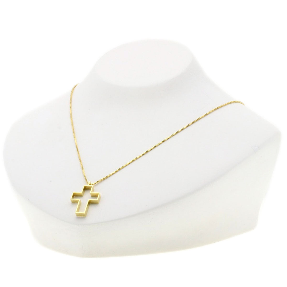 GUCCI Necklace 18K Yellow Gold gold cross