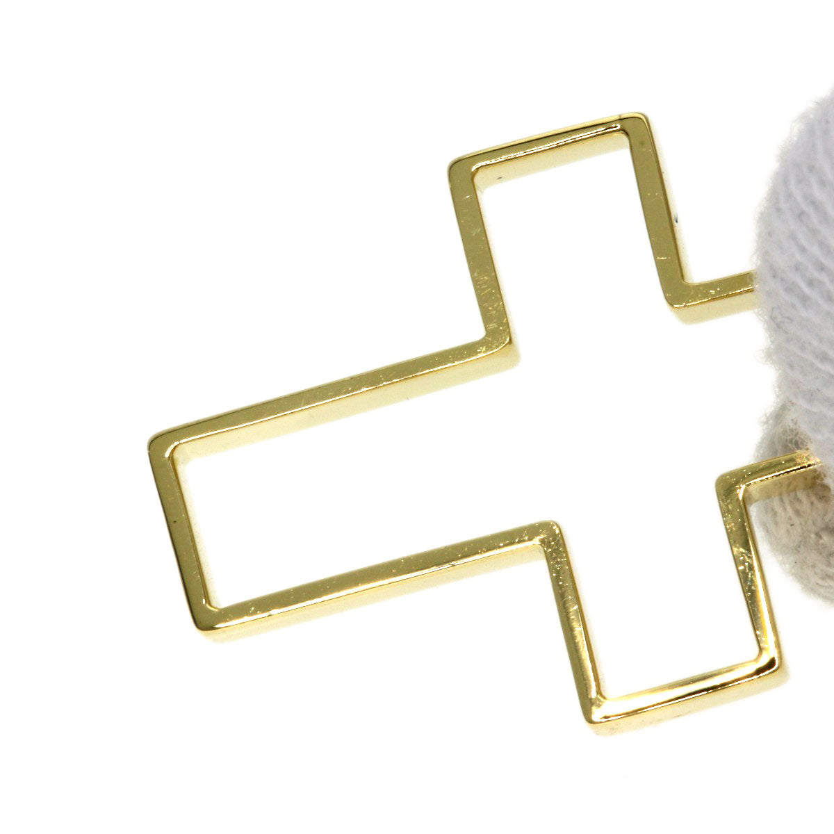 GUCCI Necklace 18K Yellow Gold gold cross