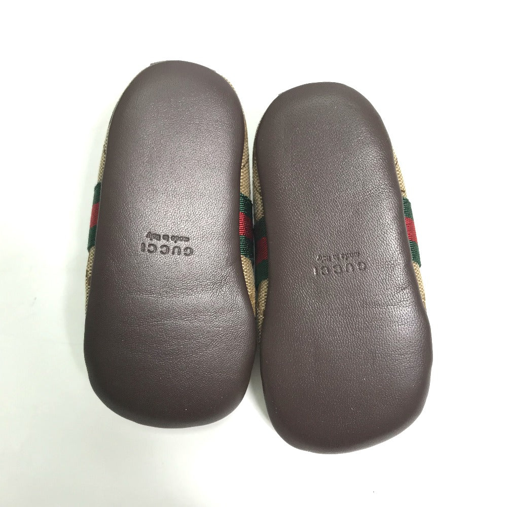 GUCCI sneakers , GG canvas beige baby BABY GG Sherry line sneakers Kids 19 Used
