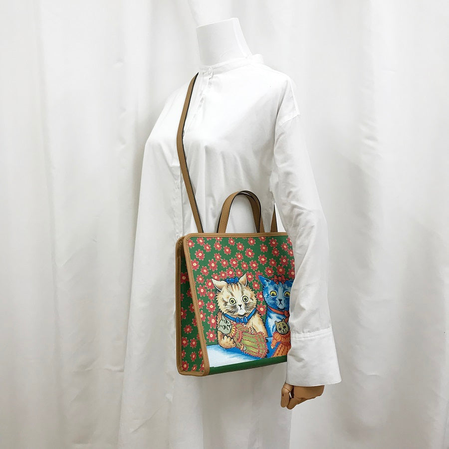 GUCCI Children Kitten Cat 630542 Tote bag