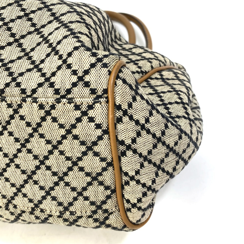 GUCCI Tote Bag 211944 Canvas / leather beige Bag Sukey Women Secondhand