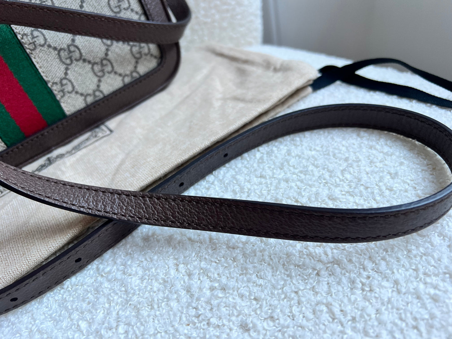 Gucci GG Ophidia Supreme Small Crossbody Bag (RRP £1240)