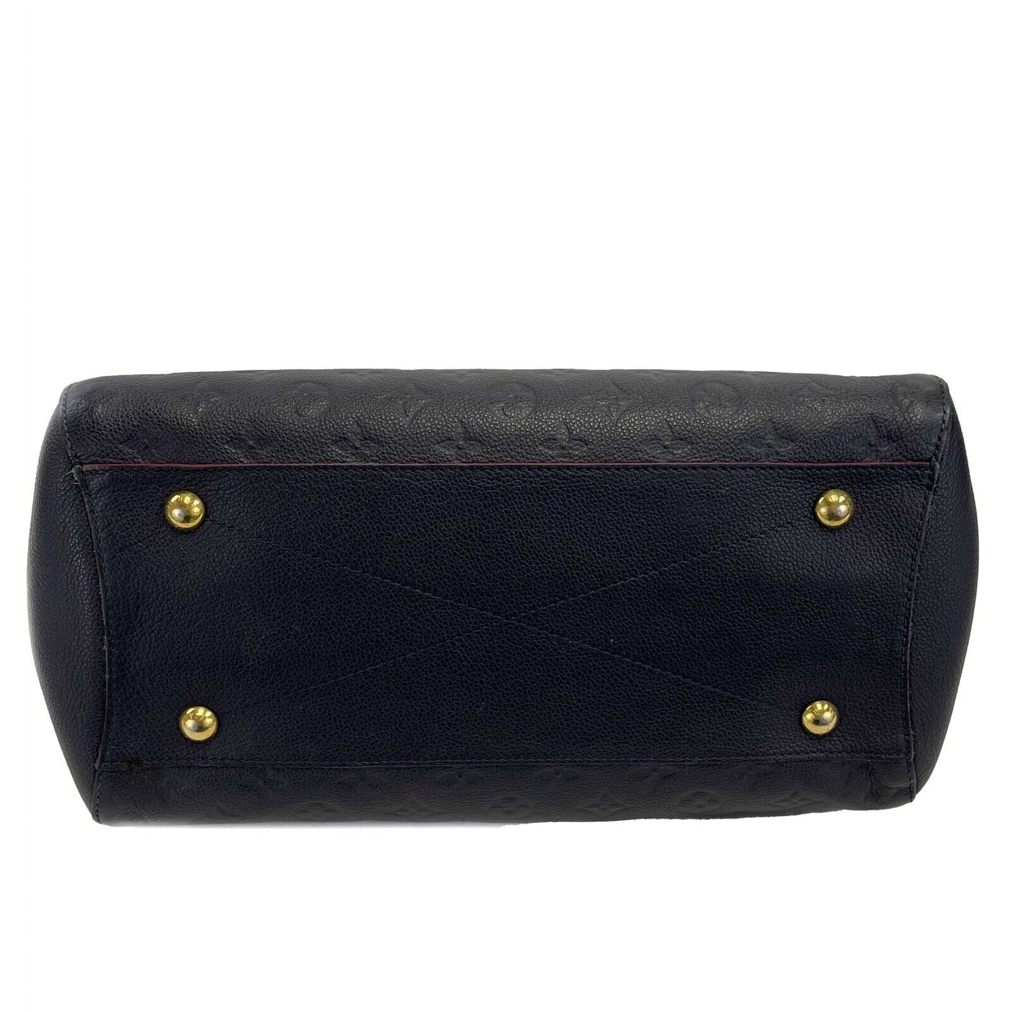 LOUIS VUITTON - Montaigne GM Dark Navy Monogram - Top Handle W/ Shoulder Strap