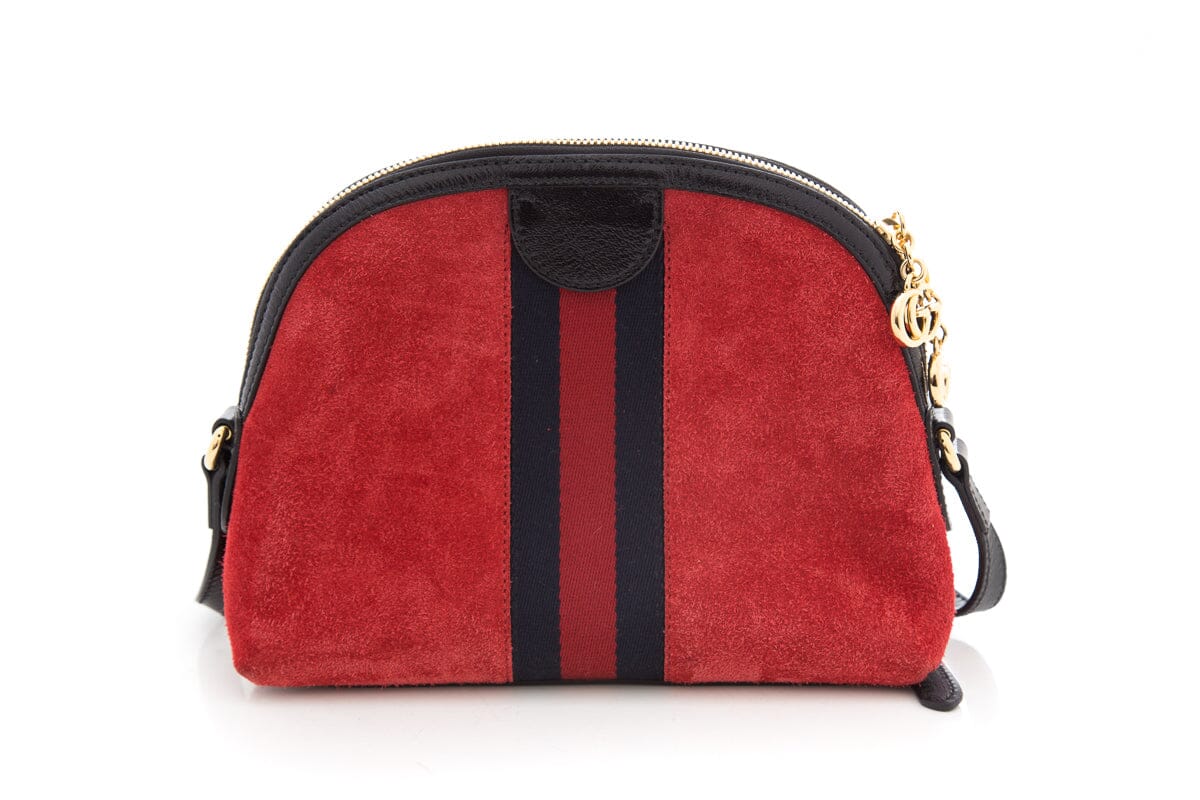 Gucci Red Ophidia Shoulder Bag