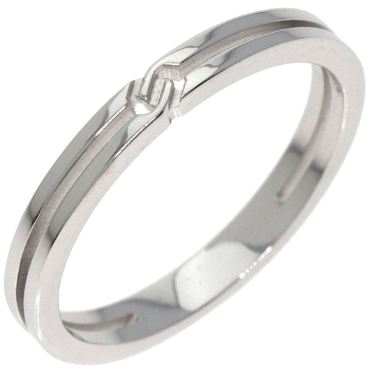 GUCCI Ring K18WG Silver Infinity 0.1" #8