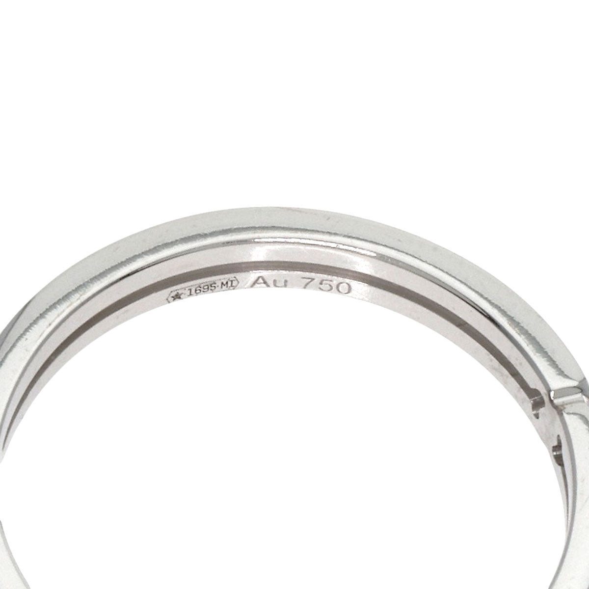 GUCCI Ring K18WG Silver Infinity 0.1" #8