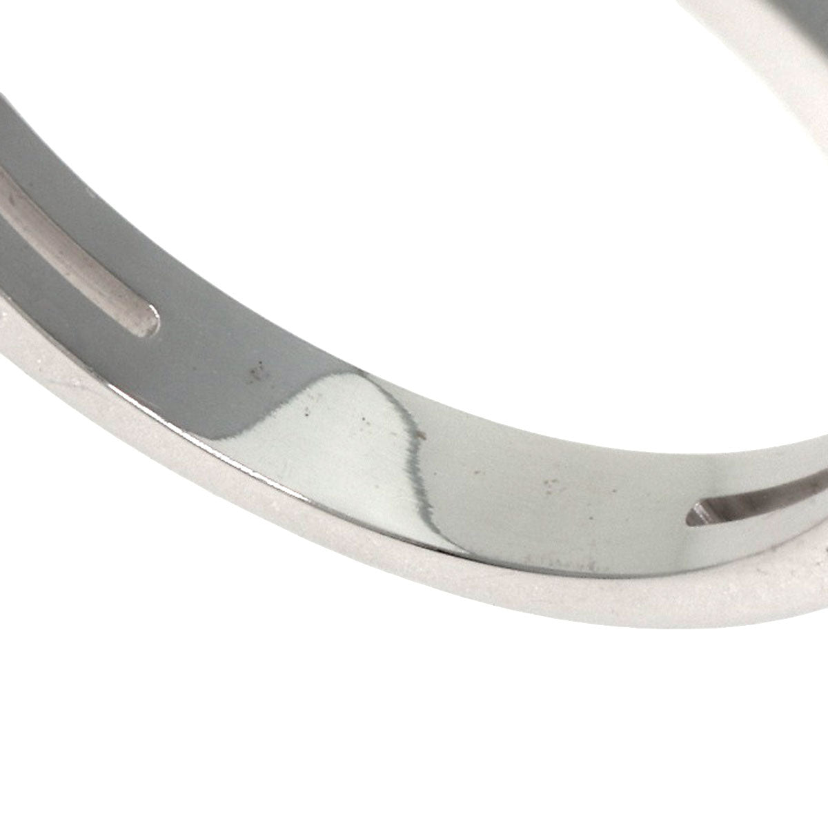 GUCCI Ring K18WG Silver Infinity 0.1" #8