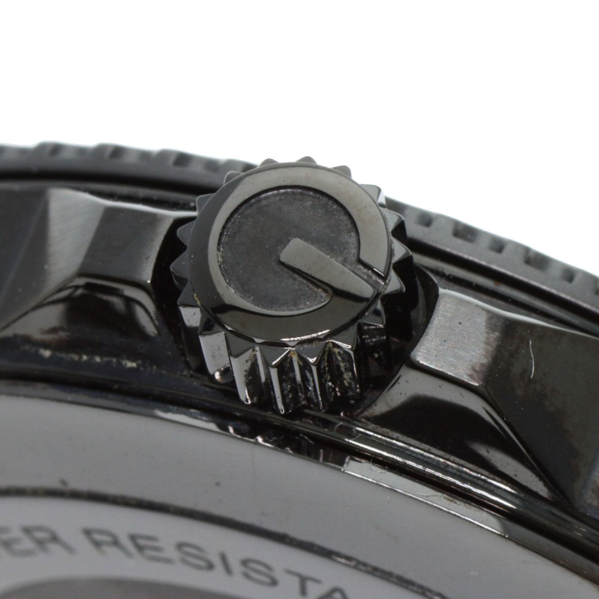 GUCCI Watches Quartz YA136.2 Stainless Steel , Stainless Steel black Dive black dial mens Used